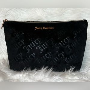 NWT Juicy Couture Velour Cosmetic Bag